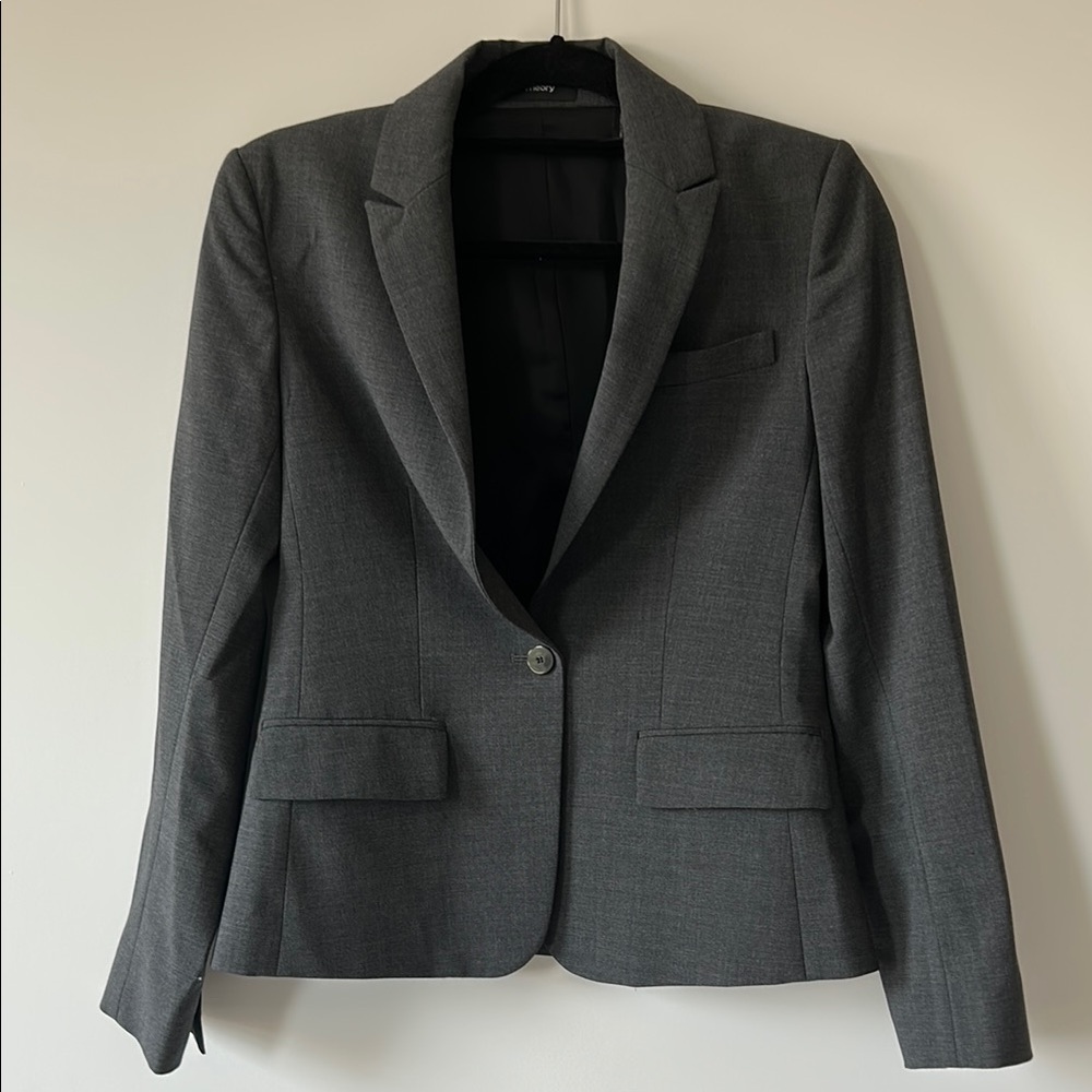 Theory Gray Women's Blazer